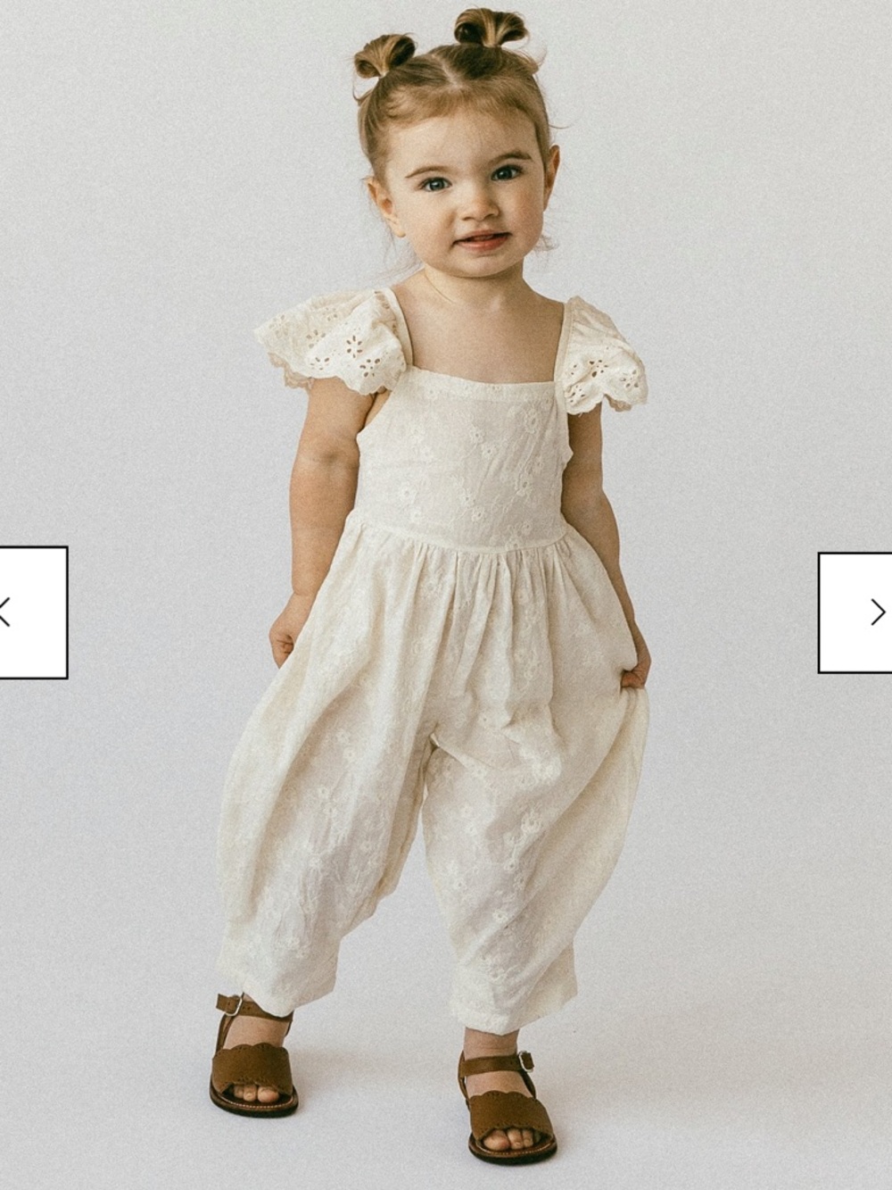 Fostered Collection Eyelet Jumpsuit